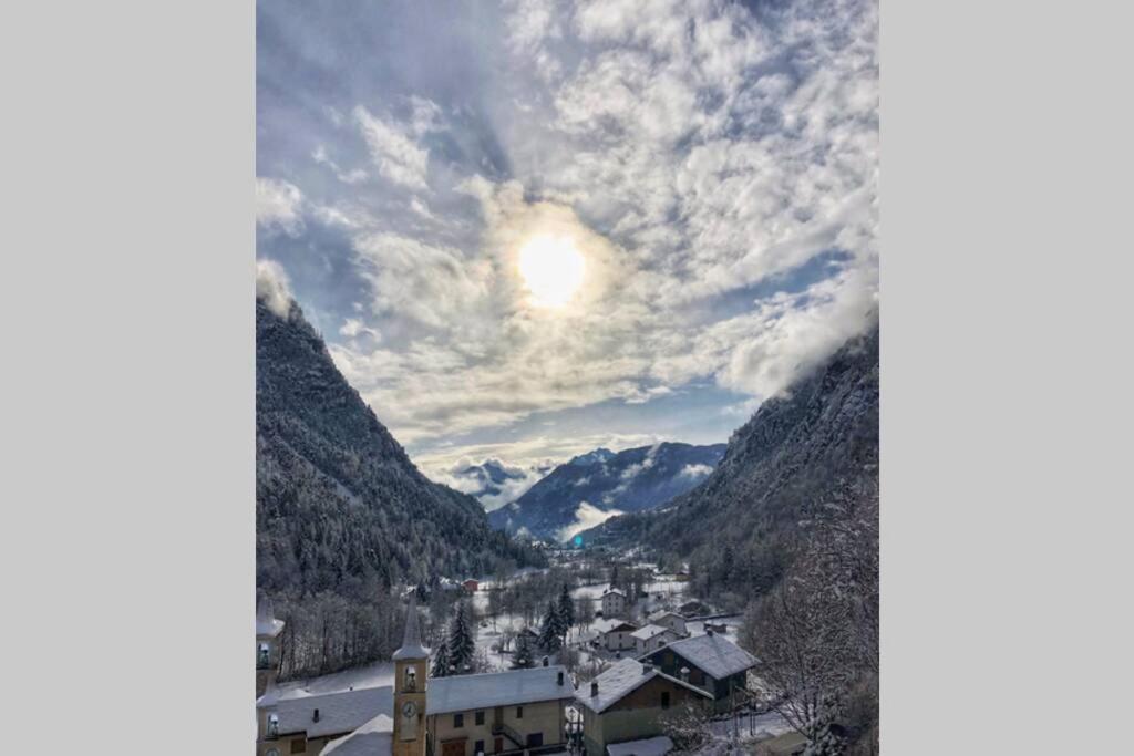 Monolocale Rustico Di Montagna Appartement Antey-Saint-André Buitenkant foto